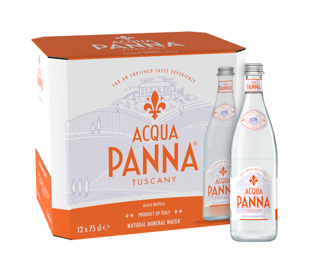 Acqua Panna bottled water