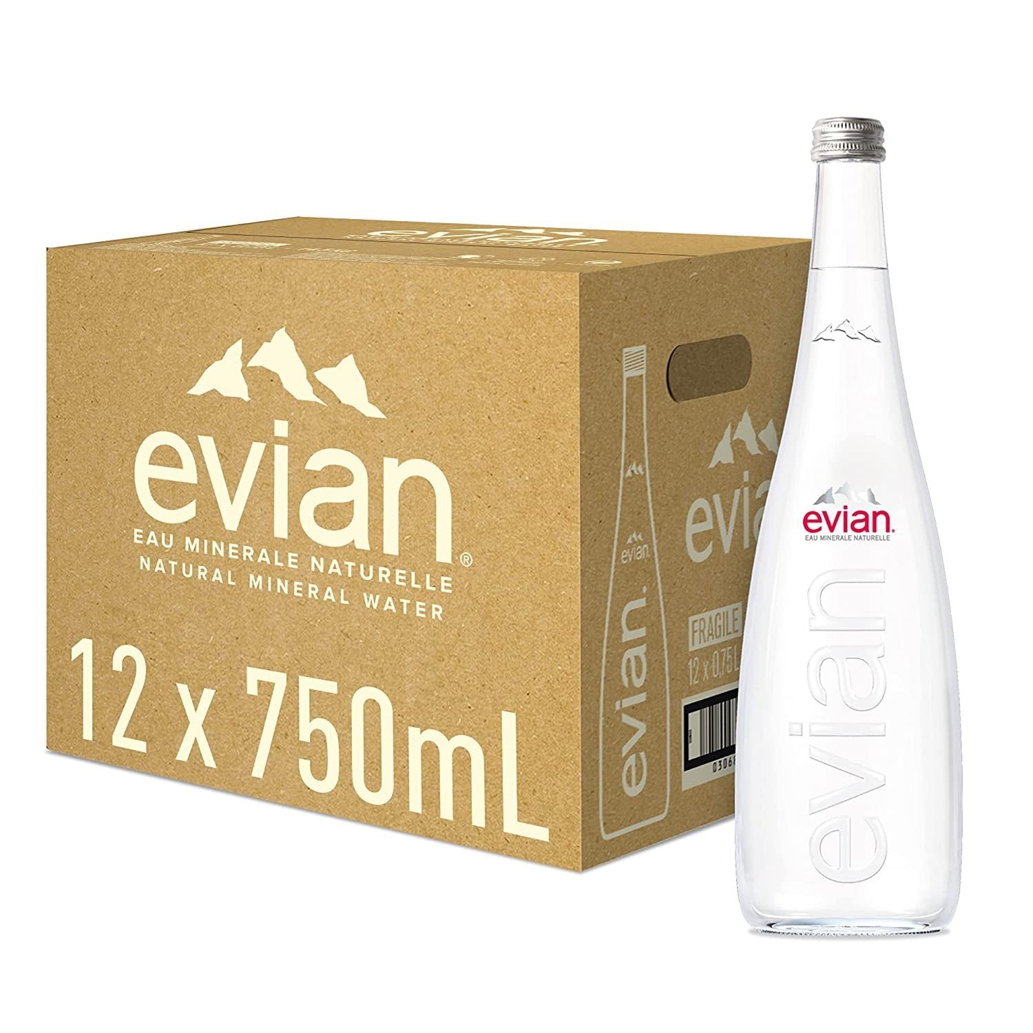 Evian 750ml Still water