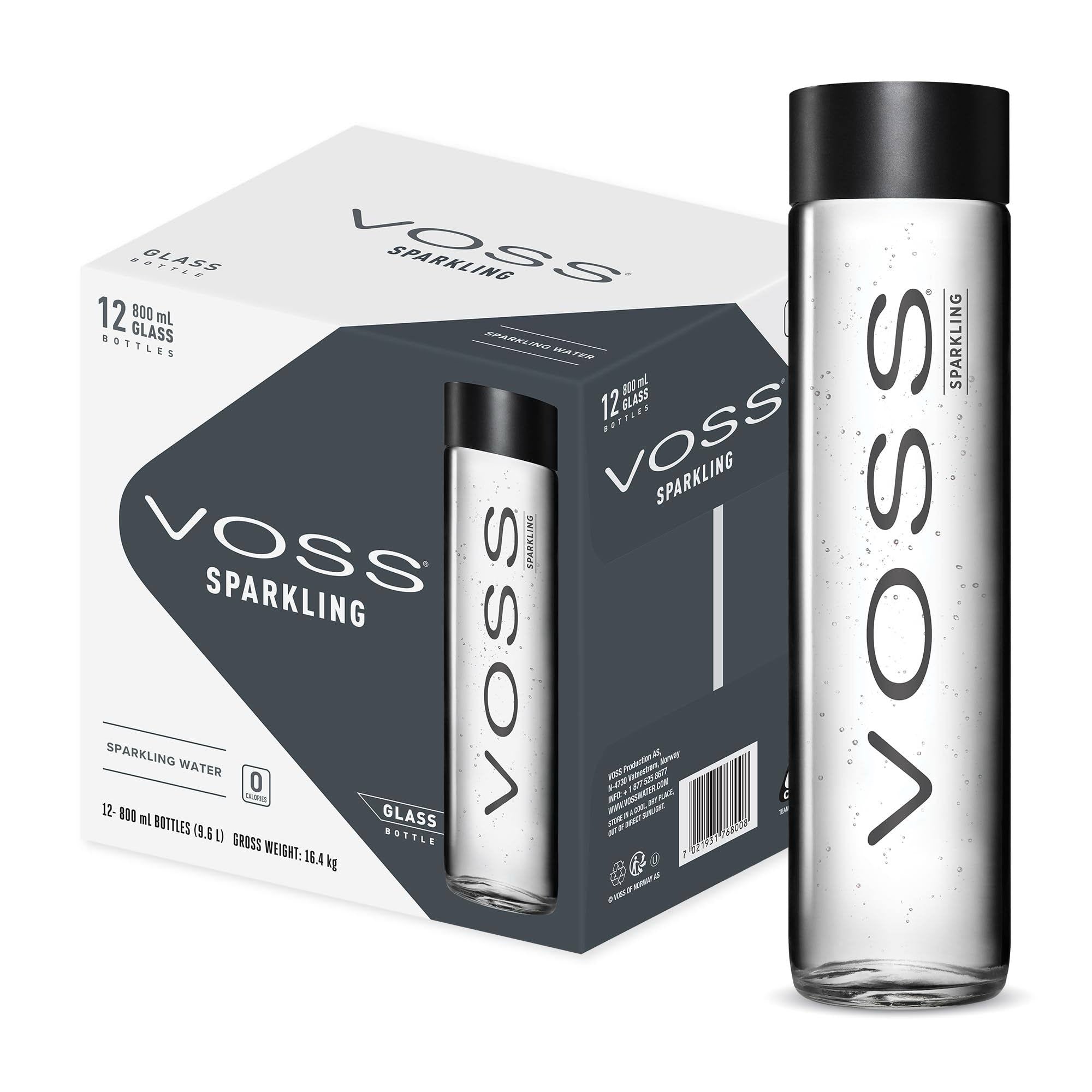 Voss 800ml Sparkling water