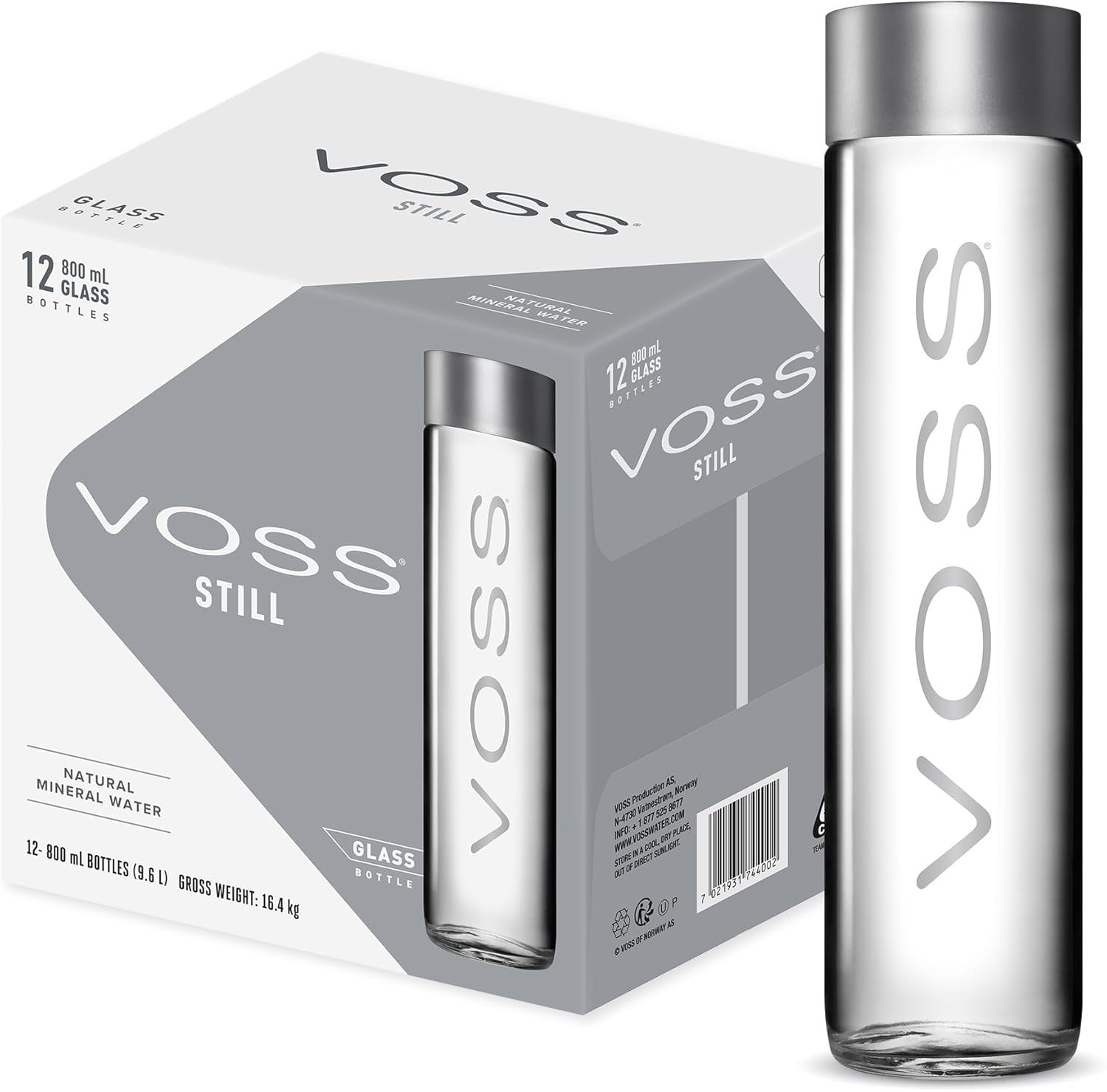Voss 800ml Still water